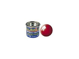 peinture revell 31 rouge feu brillant