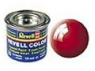 peinture revell 31 rouge feu brillant