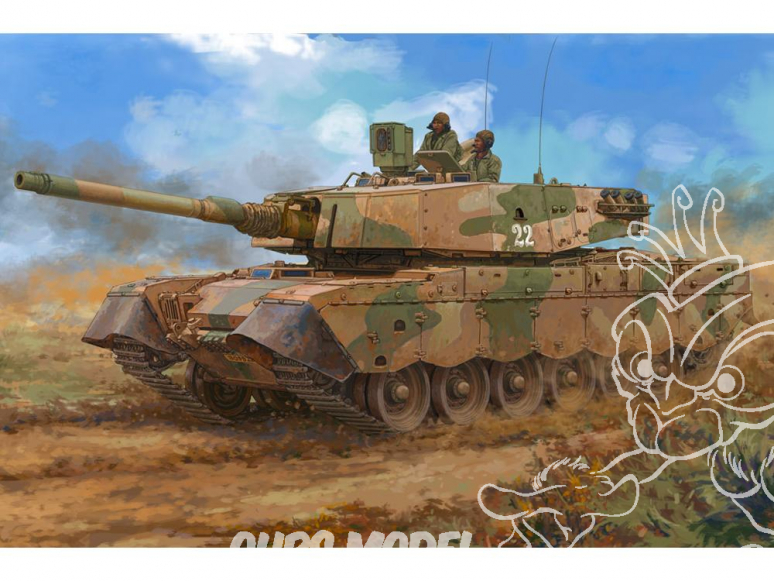 Hobby Boss maquette militaire 83897 Afrique du Sud char de combat principal Olifant MK1B MBT 1/35