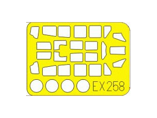 Eduard Express Mask ex258 A6M5 Zero 1/48