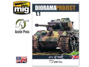 MIG librairie EURO0021 Diorama Project 1.1 - Véhicules militaires en Anglais