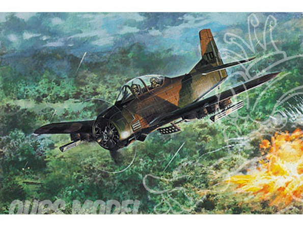 Roden maquettes avion 450 NORTH AMERICAN T-28D TROJAN 1/48