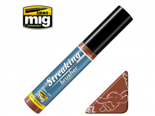 MIG Streakingbrusher 1254 Rouille Peinture Streaking avec applicateur 10ml