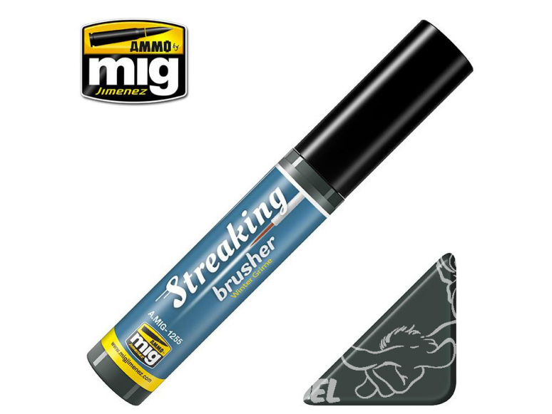 MIG Streakingbrusher 1255 Crasse Hiver Peinture Streaking avec applicateur 10ml