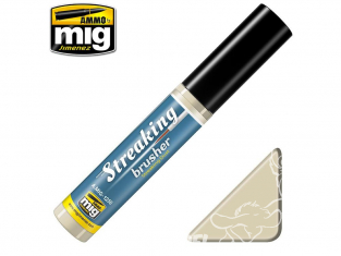 MIG Streakingbrusher 1258 Traces de poussiere Peinture Streaking avec applicateur 10ml