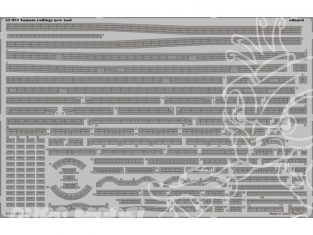 Eduard photodecoupe bateau 53073 Balustrades Yamato 1/350