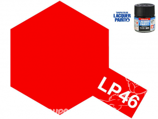 Peinture laque couleur Tamiya LP-46 ROUGE MÉTALLIQUE PUR 10ml