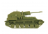 Zvezda maquette militaire 6239 Canon automoteur SAU SU-76M soviétique 1/100