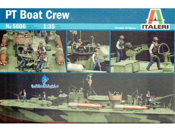 ITALERI maquette militaire 5606 Equipage PT Boat 1/35