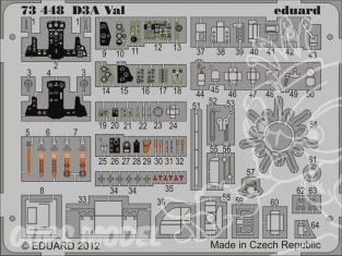 Eduard photodecoupe avion 73448 D3A Val 1/72