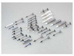 TRUMPETER maquette avion 03303 SET DE MISSILES AIR-AIR 1/32