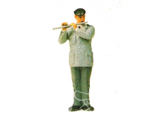 preiser figurine militaire 64373 musicien avec flute traversiere 1/35