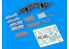 Eduard kit d&#039;amelioration avion brassin 648419 Gun Bays Tempest Mk.V Eduard 1/48