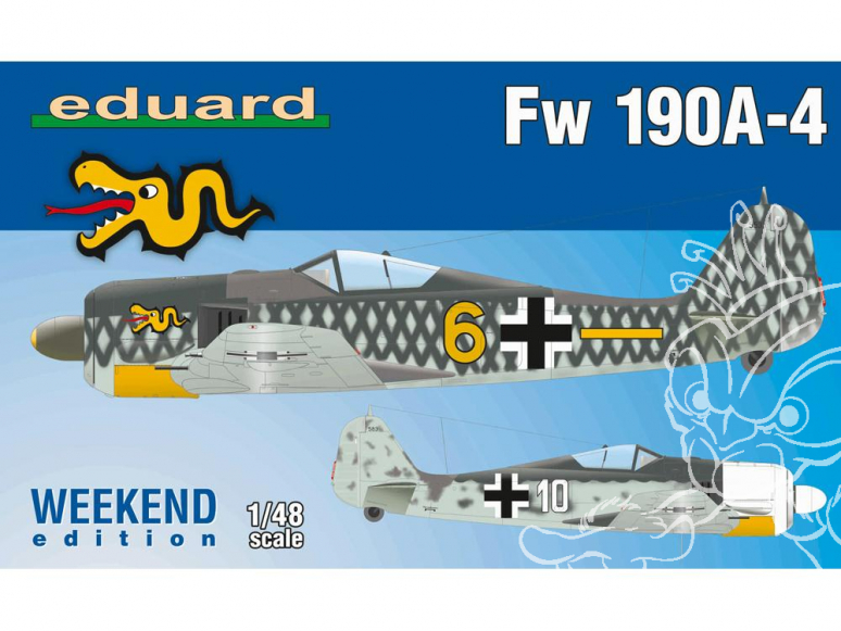 EDUARD maquette avion 84121 Focke Wulf Fw 190A-4 WeekEnd Edition 1/48