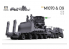 Takom maquette militaire 5002 US M1070 SEMI-REMORQUE M1000 70 Ton TANK TRANSPORTER avec BULLDOZER D9R 1/72