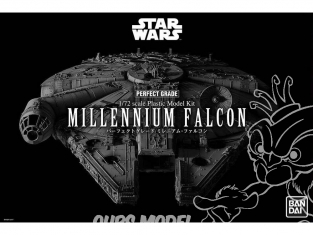 Revell maquette Star Wars 01206 BANDAI Millennium Falcon "Perfect Grade" 1/72