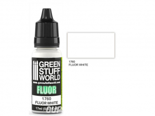 Green Stuff 501193 Peinture Fluor BLANCHE17ml