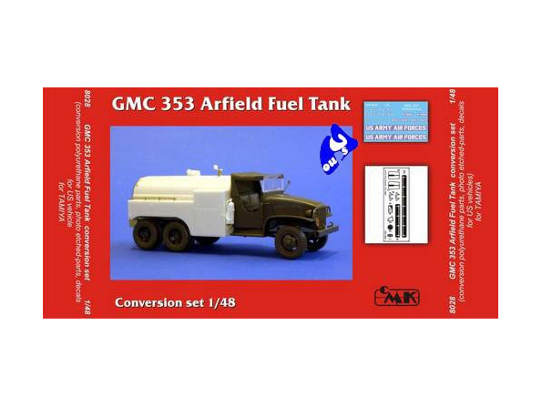 CMK KIT DE CONVERSION 8028 CITERNE DE BASE AERIENNE pour kit Tamiya 1/48