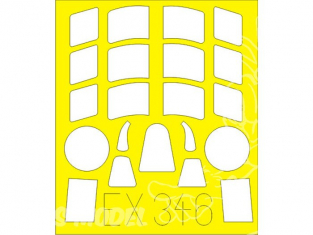 Eduard Express Mask EX346 Hurricane Mk.I 1/48