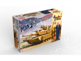 Meng maquette militaire TS-026S US MBT TANK M1a2 SEP ABRAMS TUSK I / TUSK II Un autre cadeau de Noël de MENG 1/35