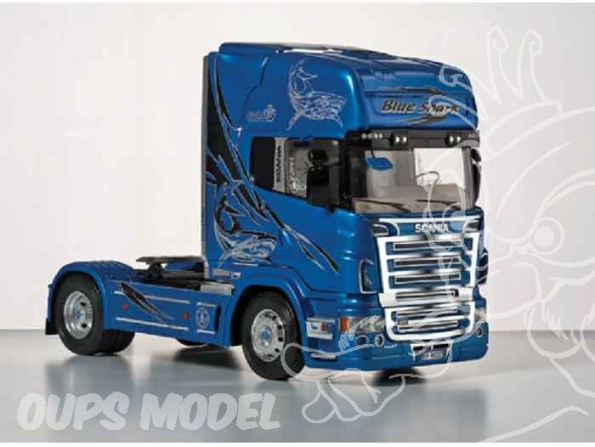 ITALERI maquette camion 3873 Scania R620 Blue Shark 1/24
