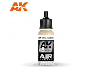Ak interactive peinture acrylique Air AK2151 Sable FS33531 17ml