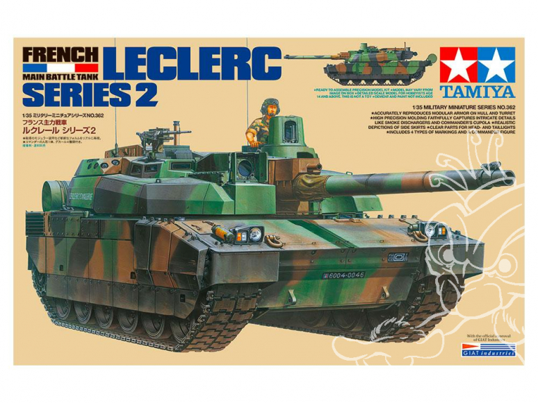 tamiya maquette militaire 35362 Char Leclerc Série 2 /35