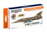 Hataka Hobby peinture laque Orange Line CS50 South African Air Force paint set vol. 1 6 x 17ml