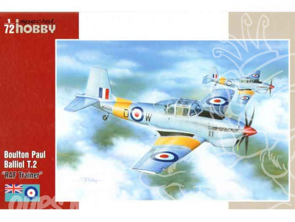 Special Hobby maquette avion 72234 BOULTON & PAUL BALLIOL T.2 1/72