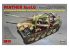 Rye Field Model maquette militaire 5019 Panther Ausf. G Intérieur complet - Tourelle et dessus du char découpé 1/35