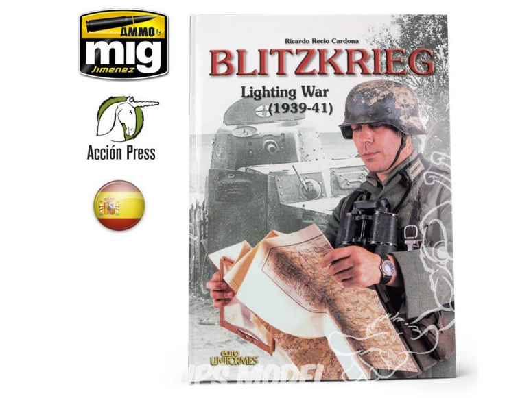 Euromodelismo livre EURO0025 BLITZKRIEG Guerre éclaire (1939-1941) en langue Espagnole