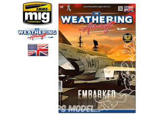 MIG Weathering Aircraft 5211 Numero 11 Embarqué en Anglais