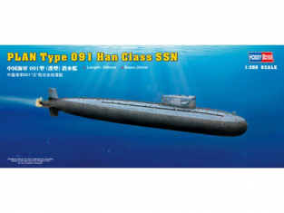 HOBBY BOSS maquette bateau 83512 Type 091 Han Class Submarine 1.