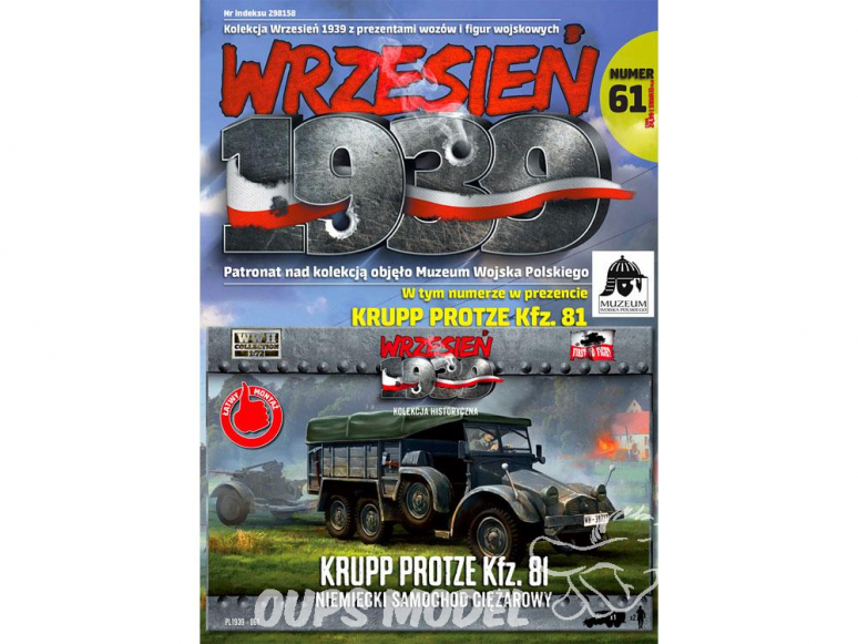 First to Fight maquette militaire pl061 Krupp Protze Kfz. 81 1/72