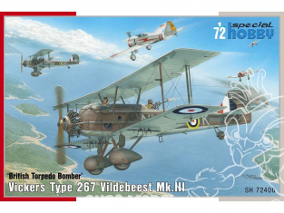 Special Hobby maquette avion 72400 Vickers Vildebeest Mk. III 1/72