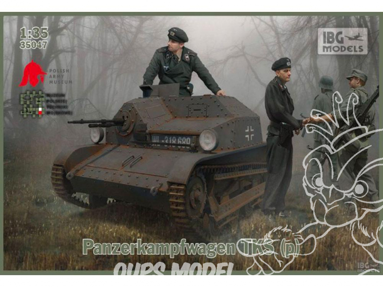 IBG maquette militaire 35047 Panzerkampfwagen TKS 1/35