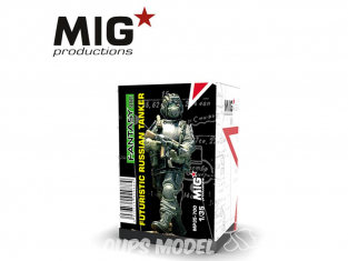 MIG Productions by AK MP35-700 Tankiste futuriste Russe 1/35