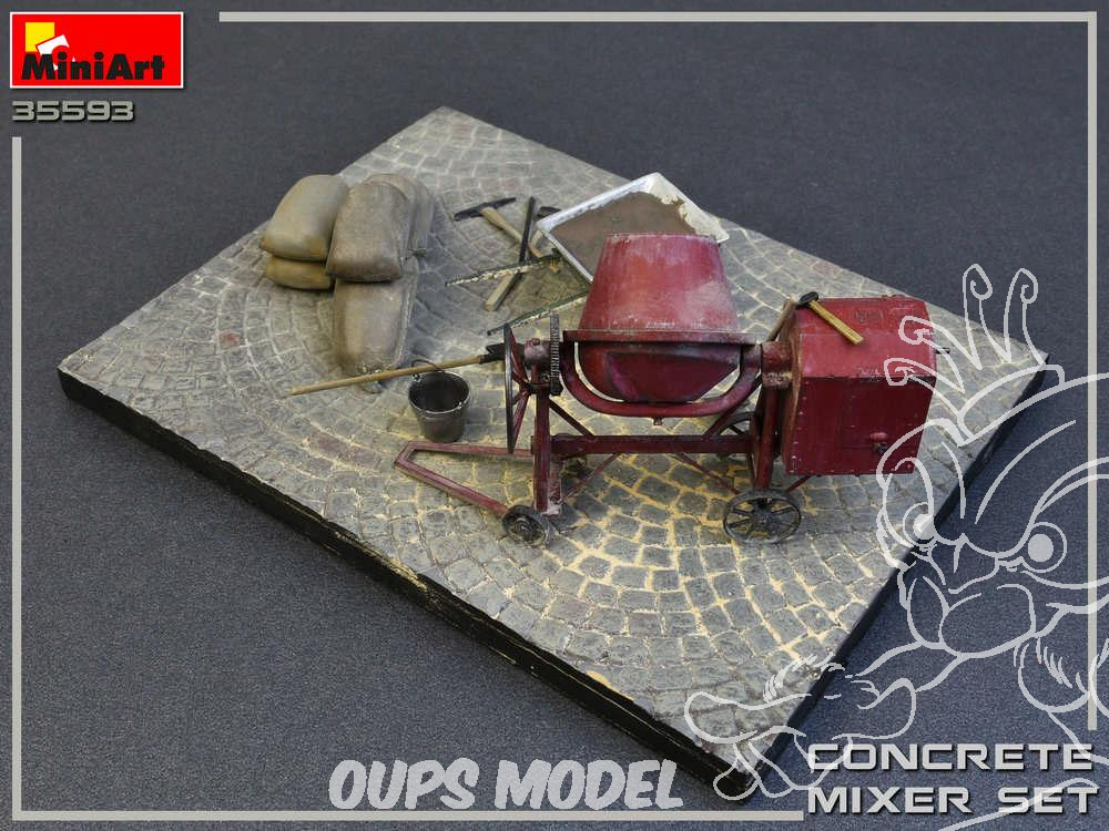 Maquette En Plastique Miniart 1:35 Typ-03-30 Werkstattkraftwagen - Kit Démonté Pour Modélisme à Partir De 14 Ans
