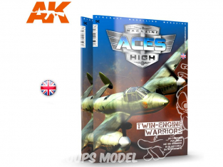 Ak interactive Magazine Aces High AK2929 N°14 Guerriers Bimoteurs En Anglais - Twin-Engine warriors