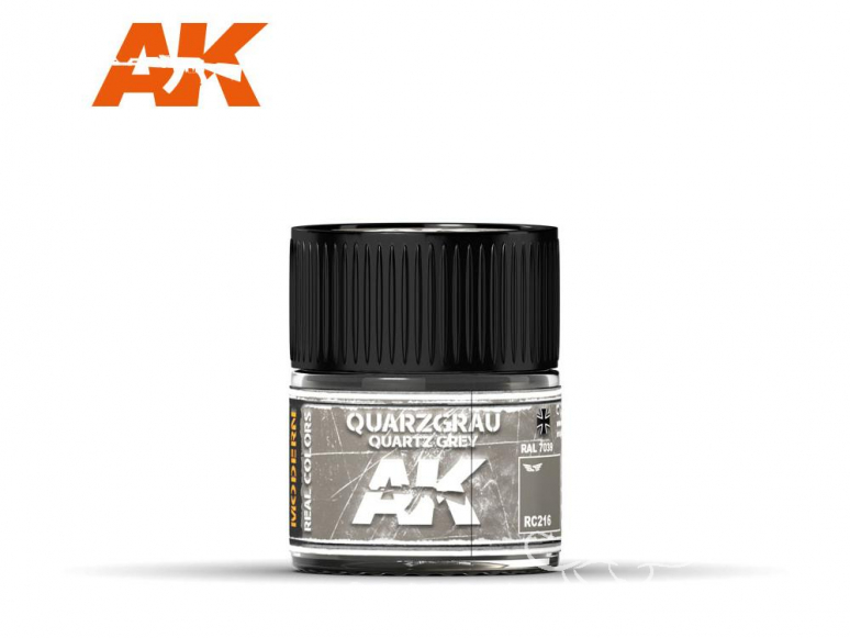 Ak interactive Real Colors RC216 Gris Quartz RAL7039 - Quartzgrau 10ml