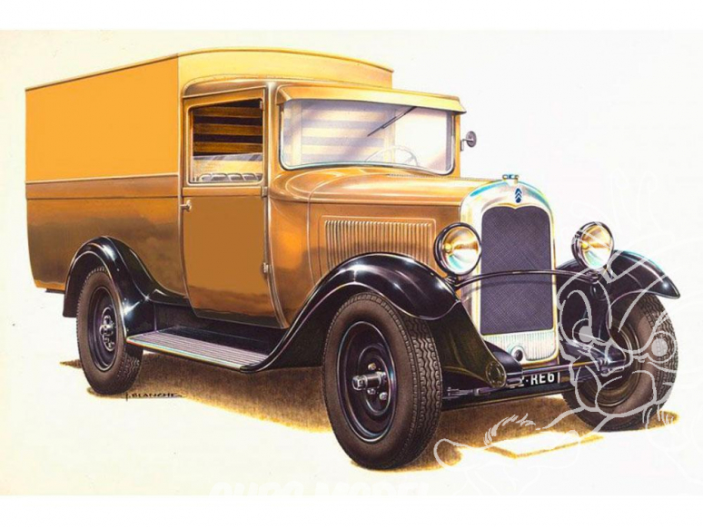 Heller maquette voiture 80703 CITROEN C4 Fourgonnette 1928 1/24