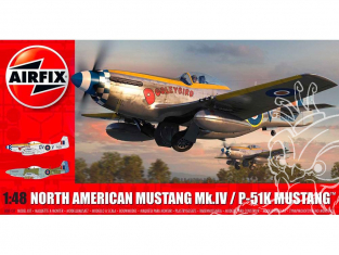 Airfix maquette avion A05137 North American Mustang Mk.IV™ 1/48