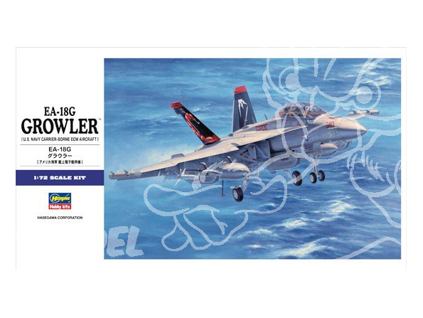 HASEGAWA maquettes avion 01568 Boeing EA-18G Growler 1/72