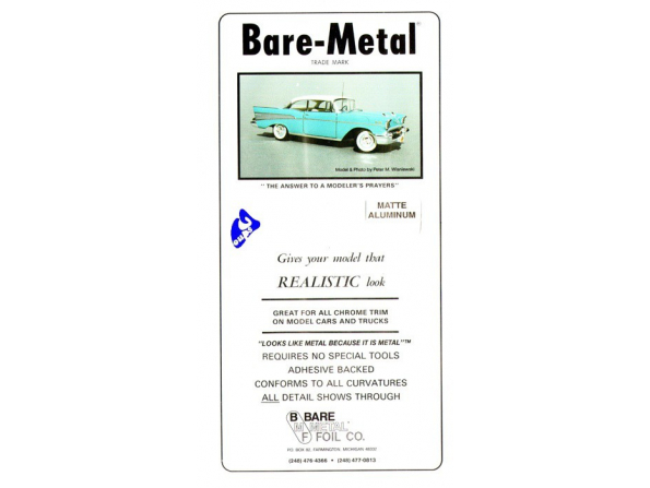 Bare métal Finition 011 Alluminium Mat
