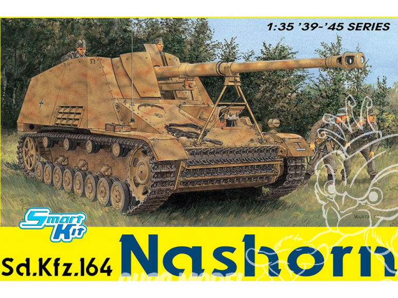 Dragon maquette militaire 6459 Sd.Kfz.164 Nashorn (4 in 1) 1/35