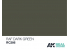 Ak interactive Real Colors RC286 RAF Vert foncé - RAF Dark Green 10ml