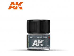 Ak interactive Real Colors RC317 Bleu gris - AMT-11 Blue Grey 10ml