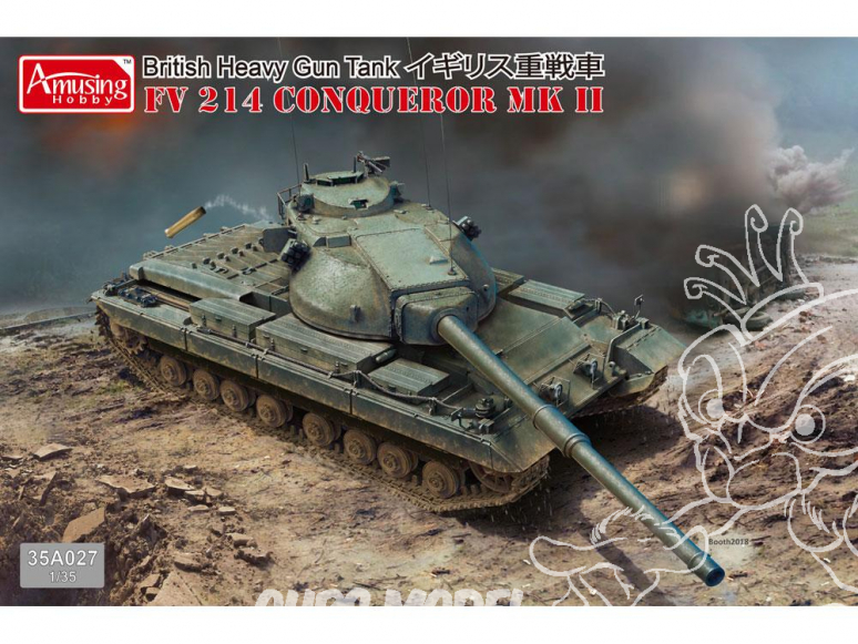 Amusing maquette militaire 35A027 FV 214 Conqueror FV214 Mk.II 1/35