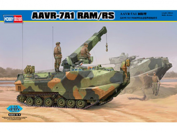 HOBBY BOSS maquette militaire 82417 AAVR-7A1 RAM/RS 1/35
