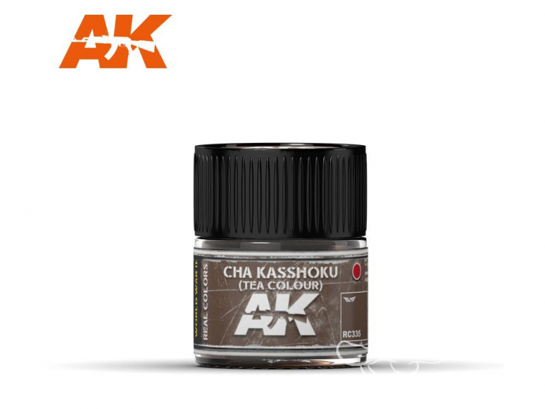 Ak interactive Real Colors RC335 Couleur Thé Cha Kasshoku - Tea colour 10ml